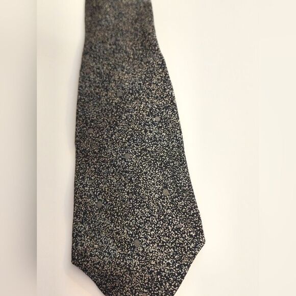 Men's Anne Klein Vintage Pebbled Silk Tie - Picture 5 of 8
